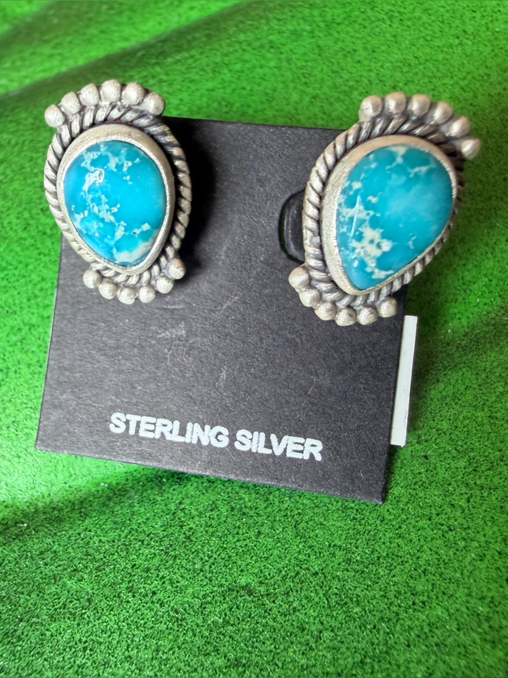 Whitewater Turquoise Teardrop Earrings | 925 Sterling Silver New | Price Firm ✨